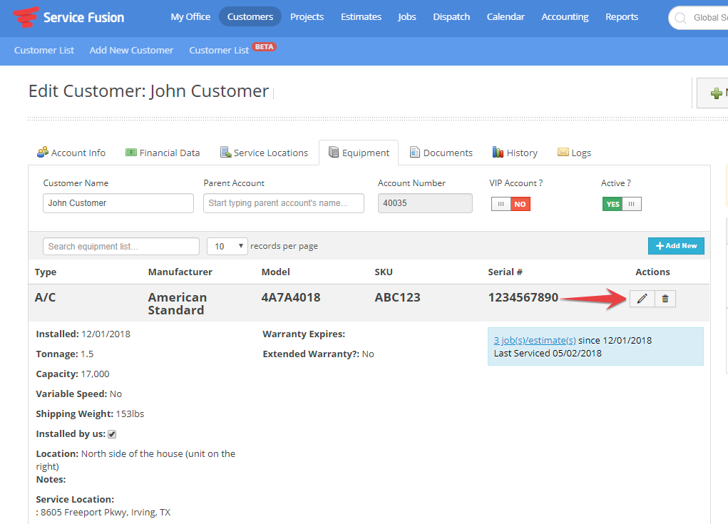 How to purchase a JB Warranties policy from within Service Fusion in